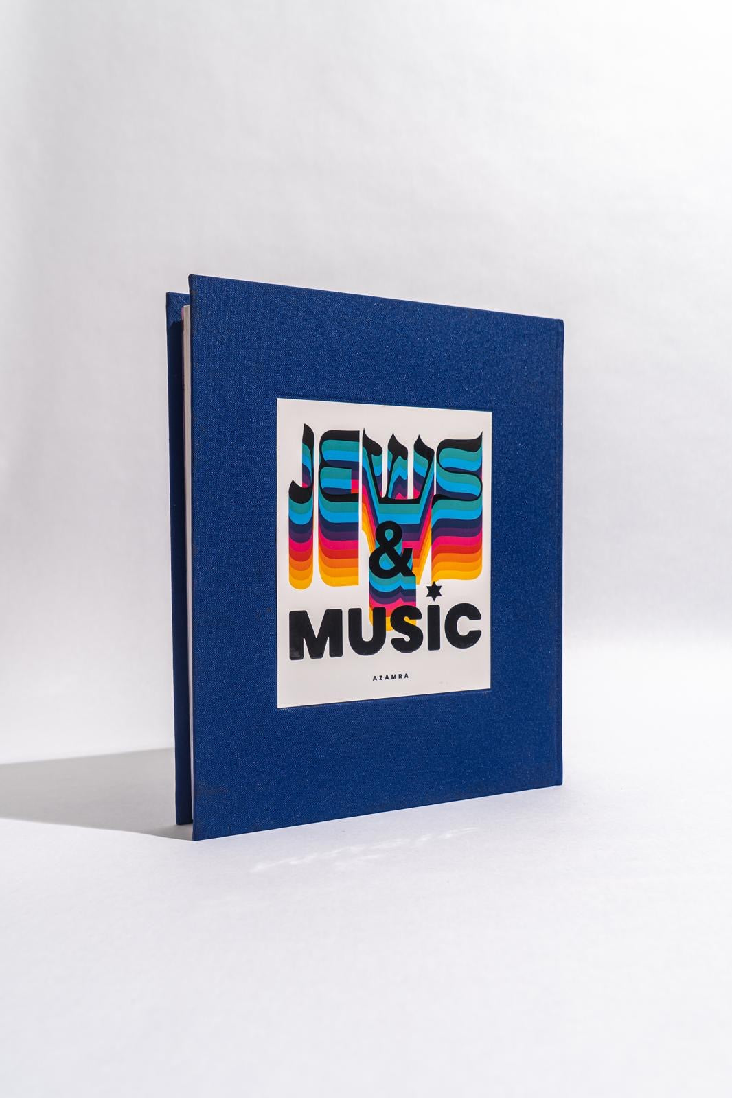 LIVRE JEWS & MUSIC BLEU