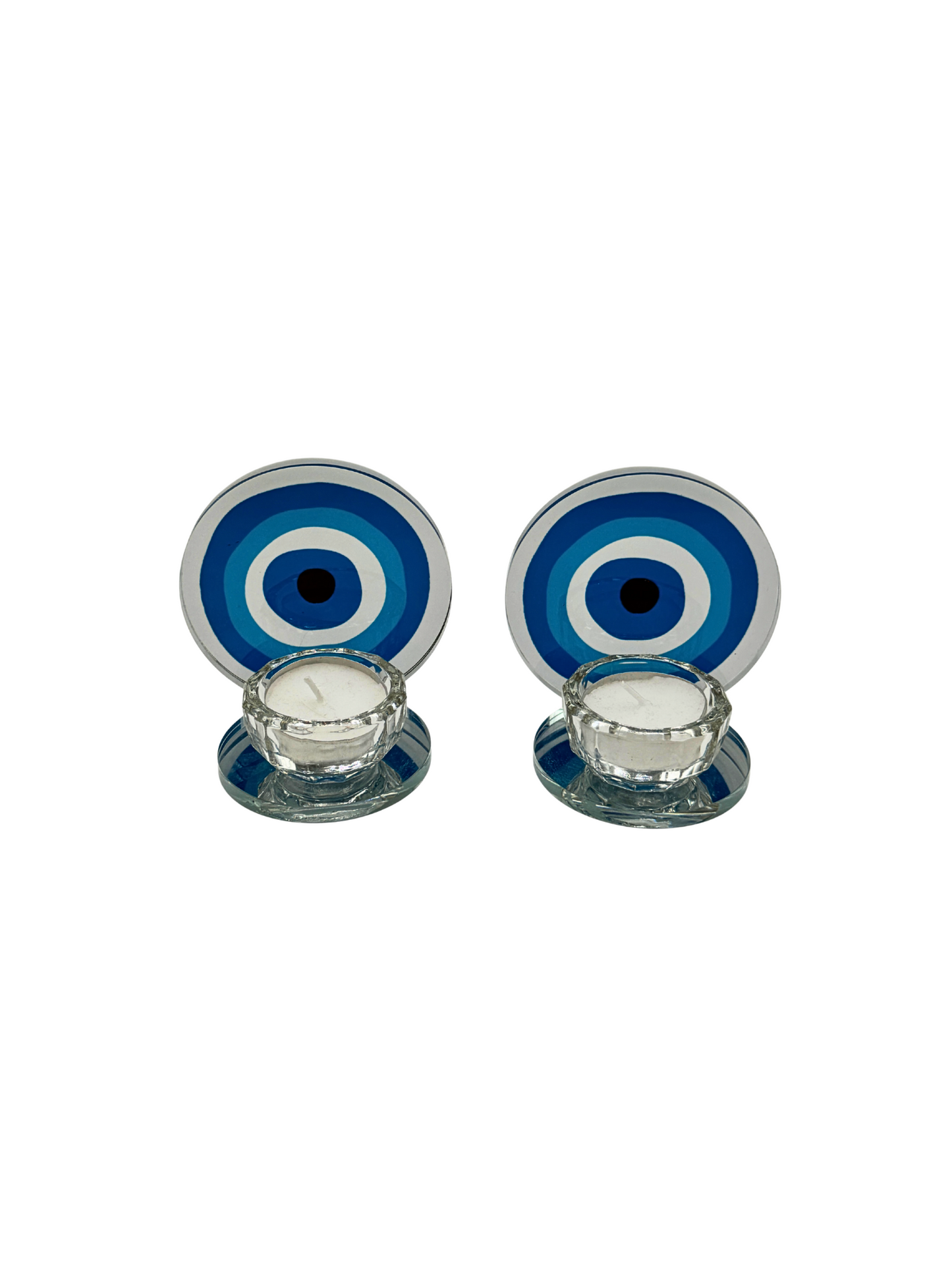 Bougeoir Oeil en Verre – Protection & Élégance