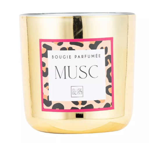 Bougies Parfumées Léopard et Fleurs