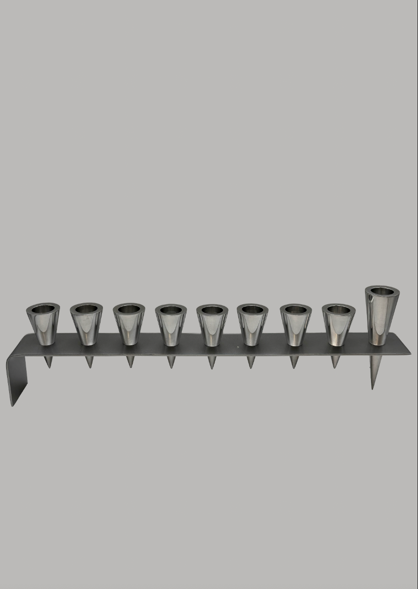 Hanoukia design argentée