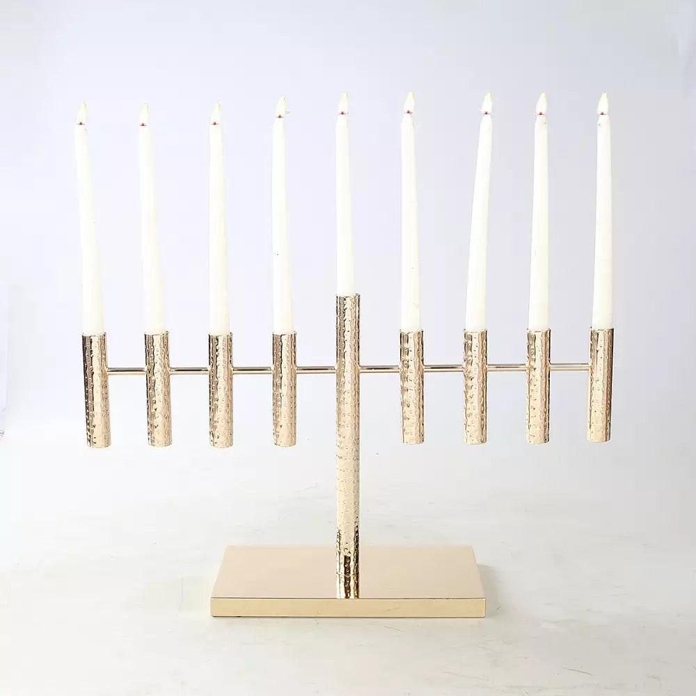 Hanoukia Métallique Dorée