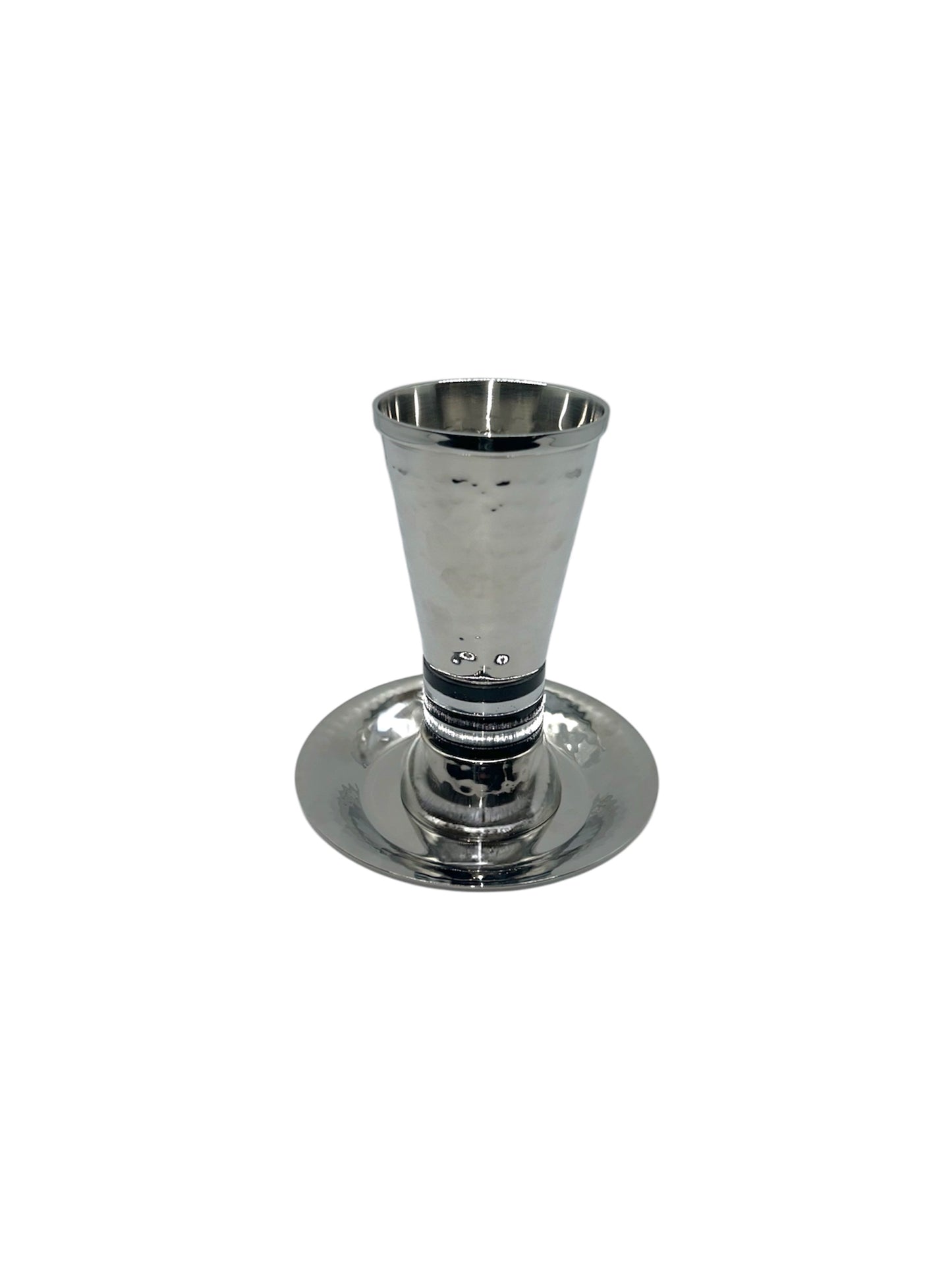 Verre de kiddouch avec Coupelle- Noir