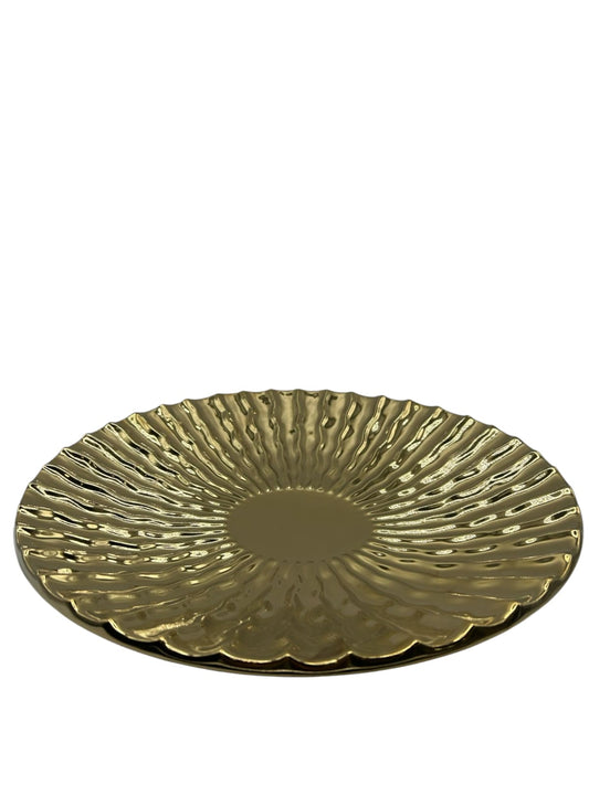 Coupe décorative doré