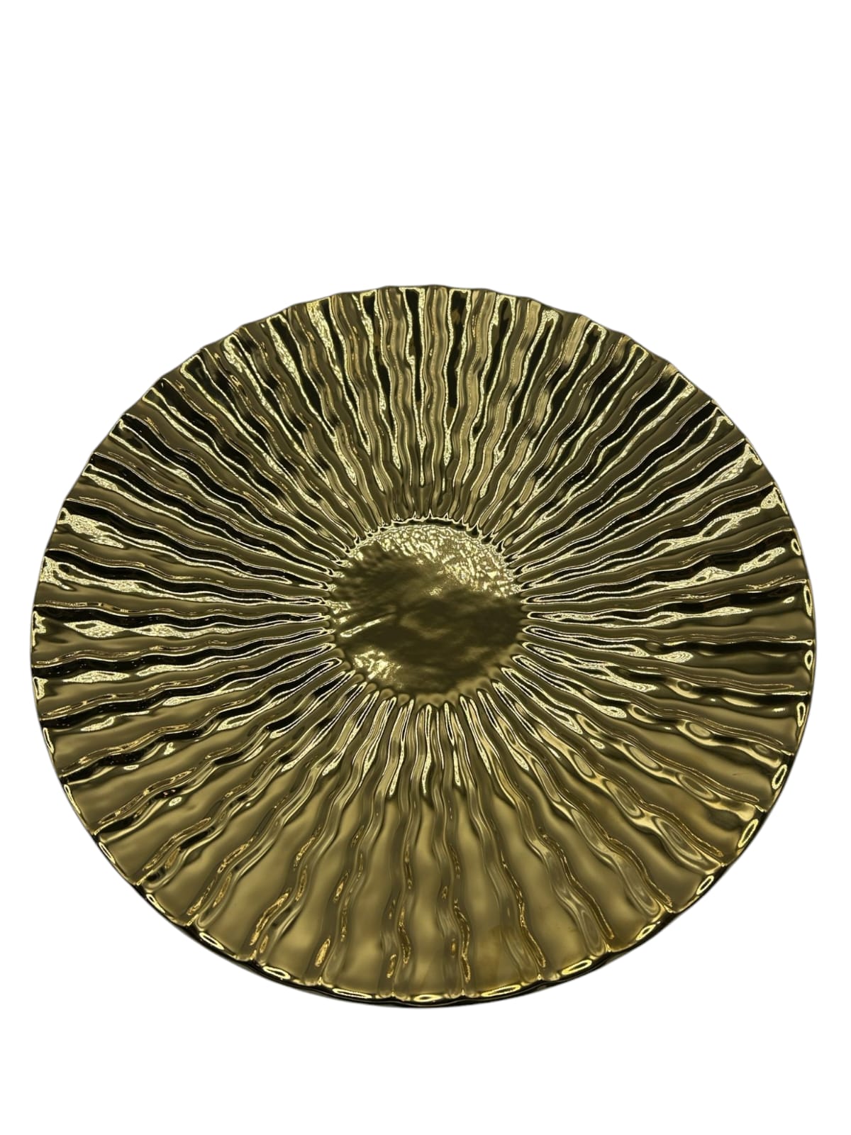 Coupe décorative doré