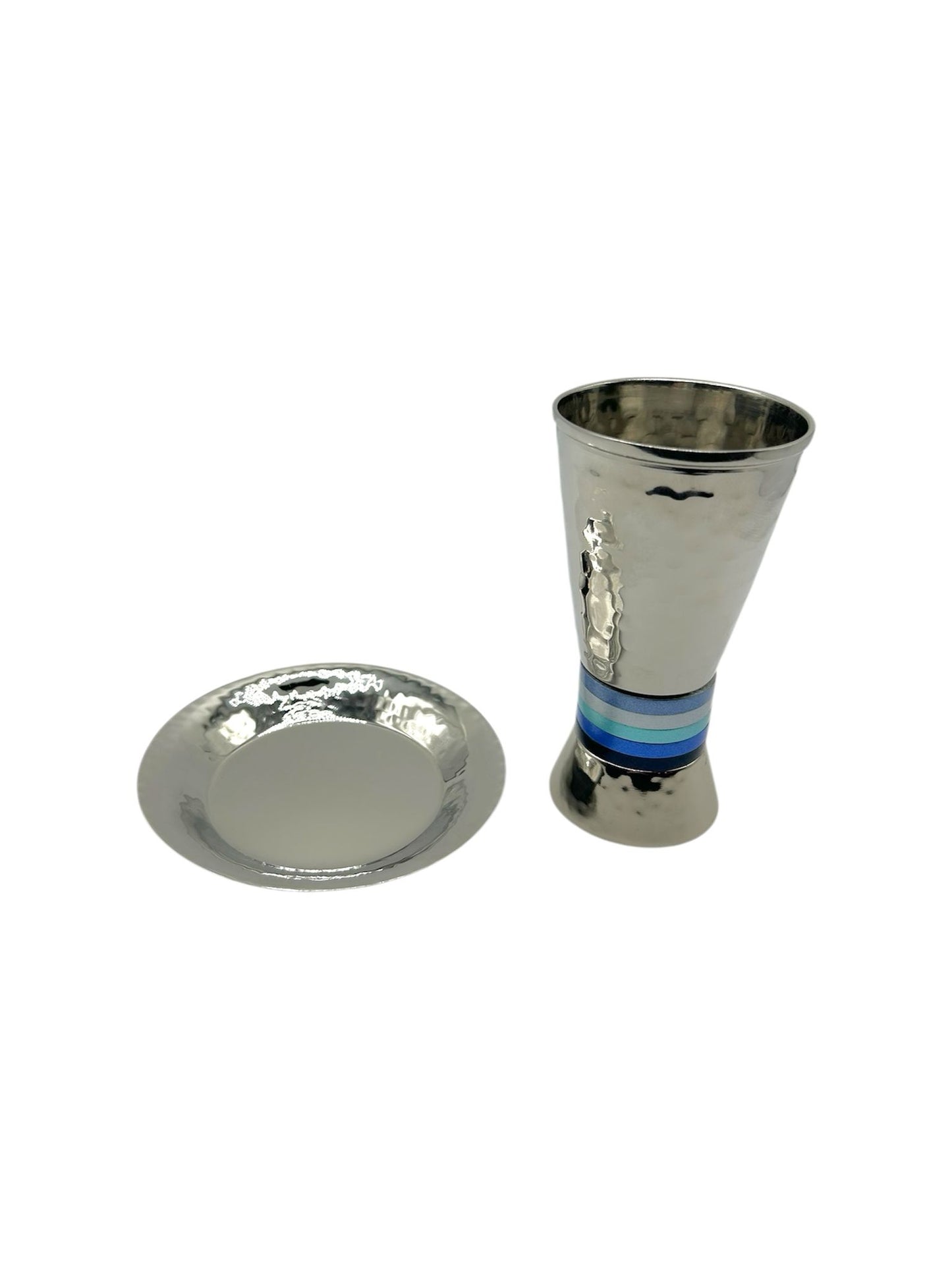 Verre de kiddouch avec Coupelle- Noir