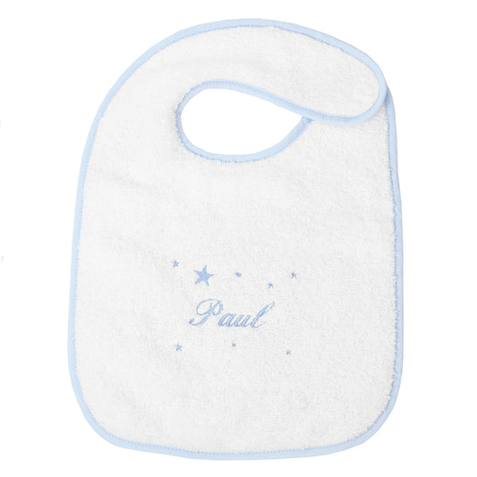Bavoir Personnalisé Broderie Étoile