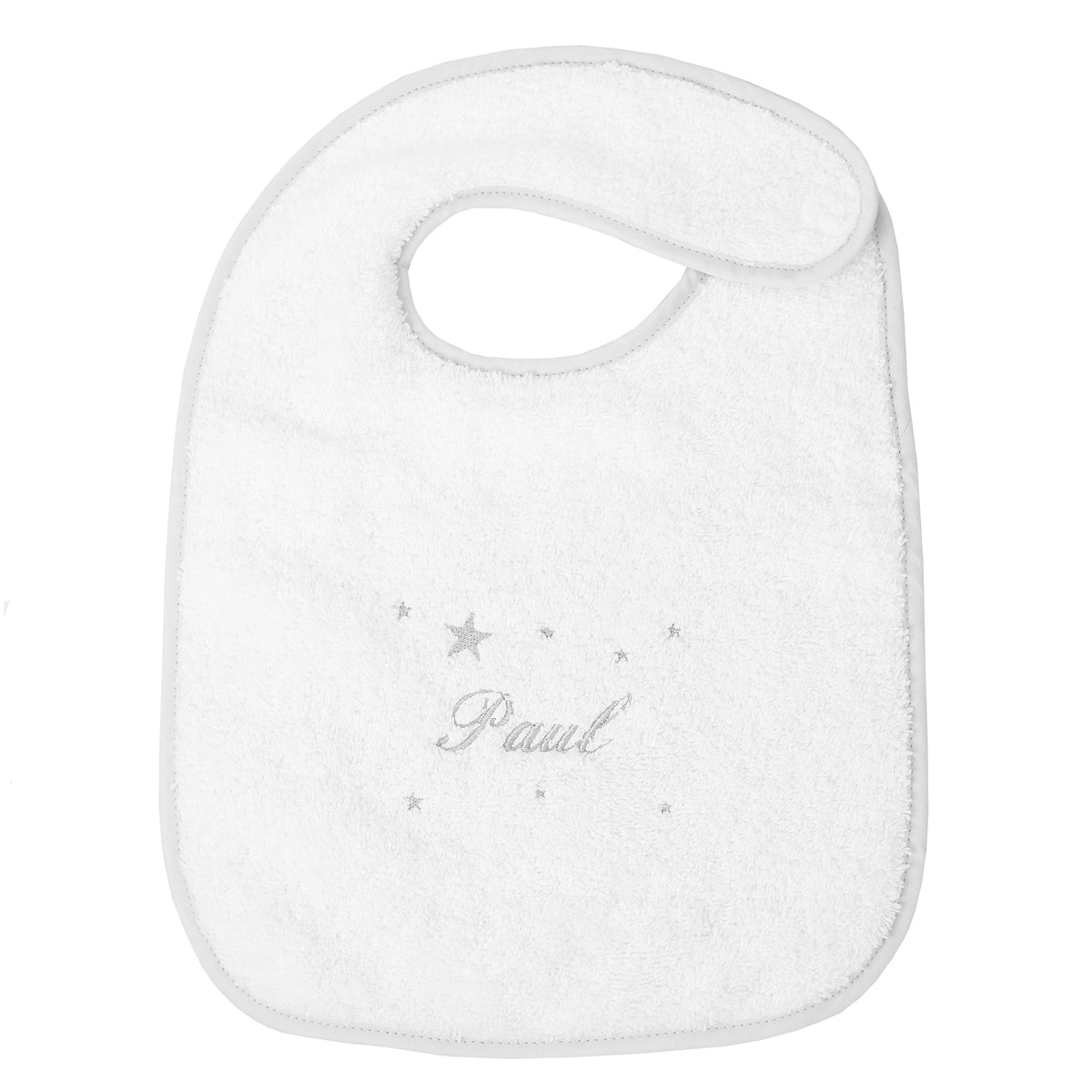 Bavoir Personnalisé Broderie Étoile