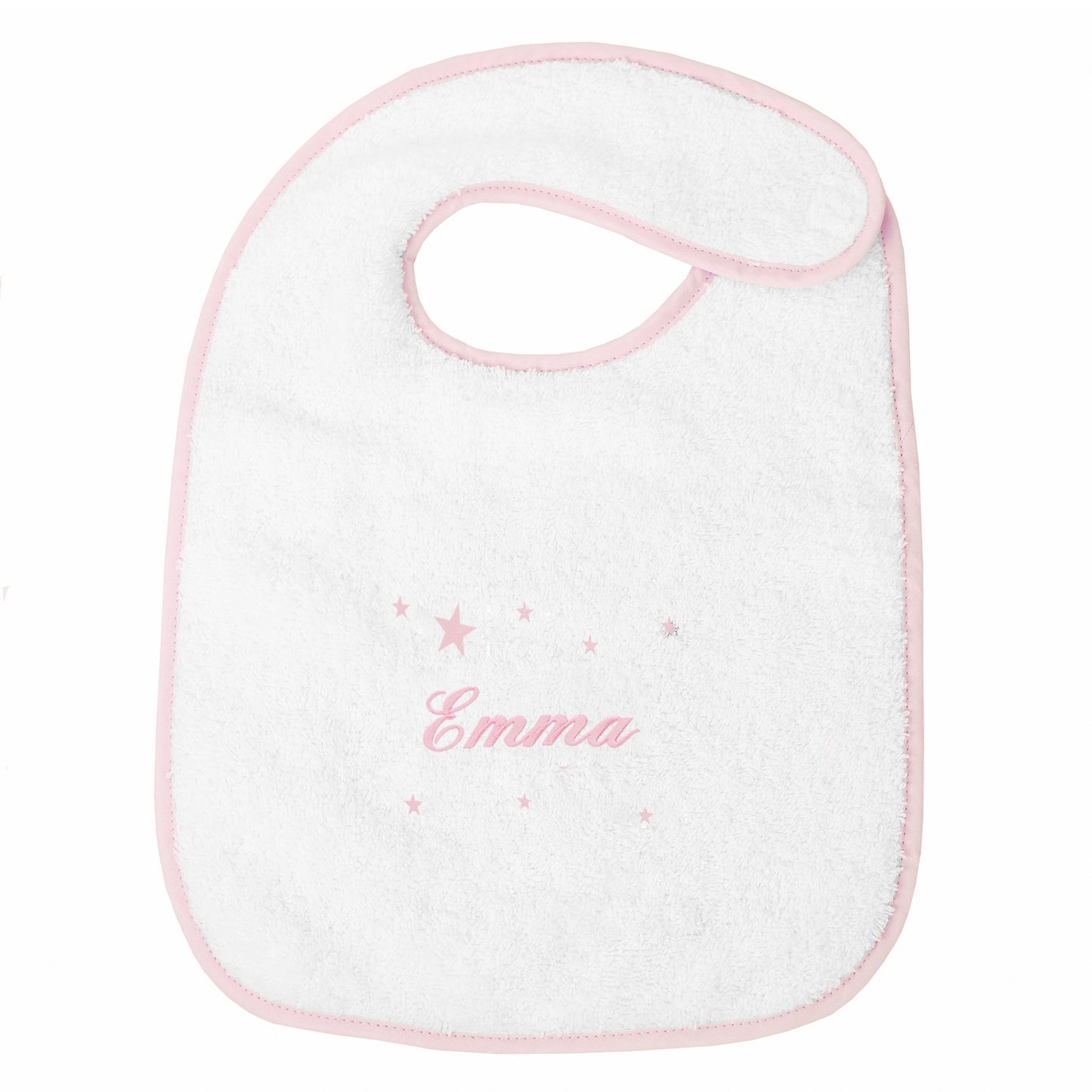 Bavoir Personnalisé Broderie Étoile