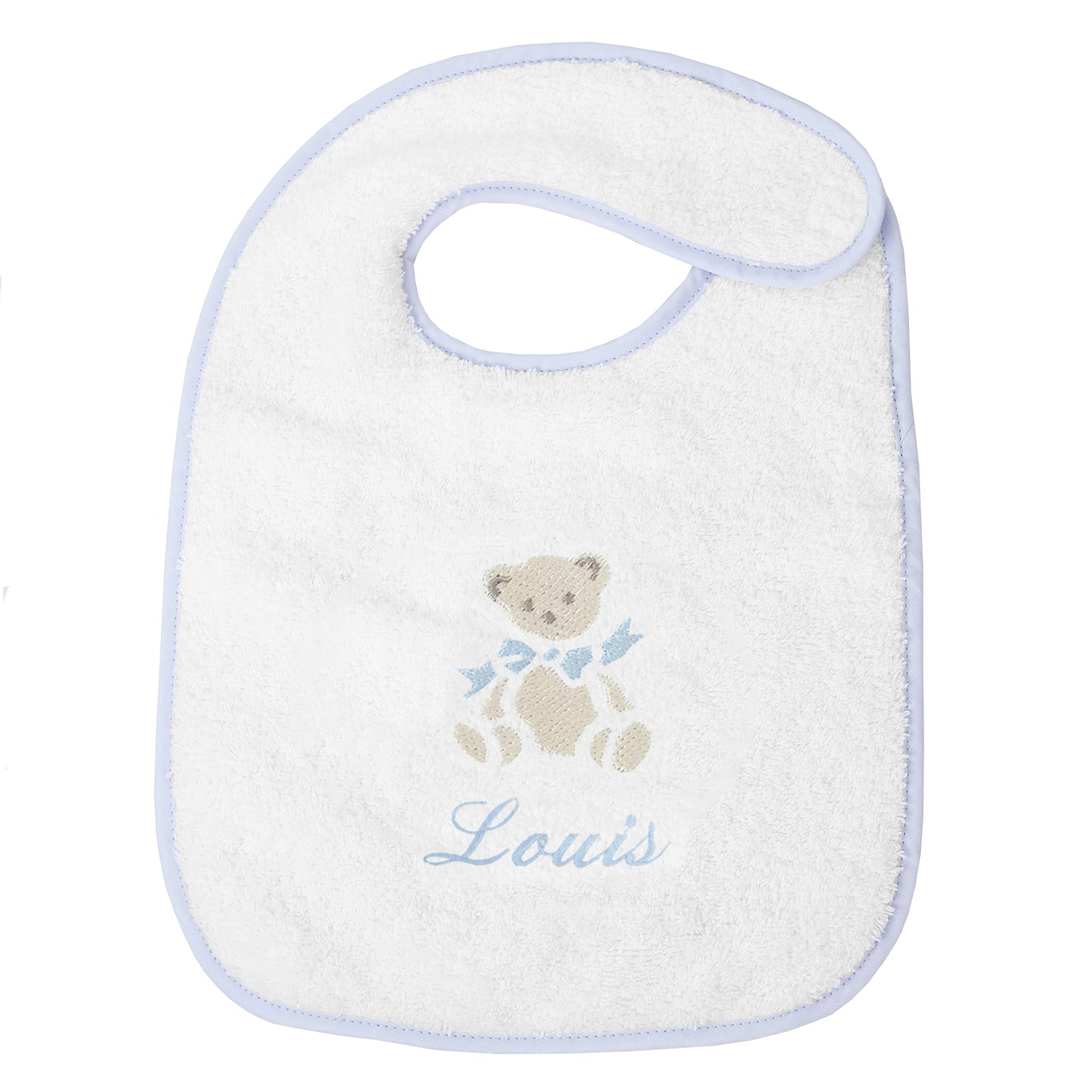 Bavoir Personnalisé Broderie Ours