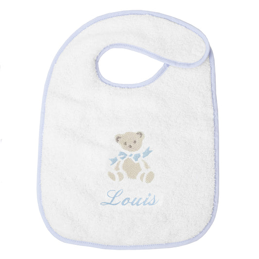 Bavoir Personnalisé Broderie Ours
