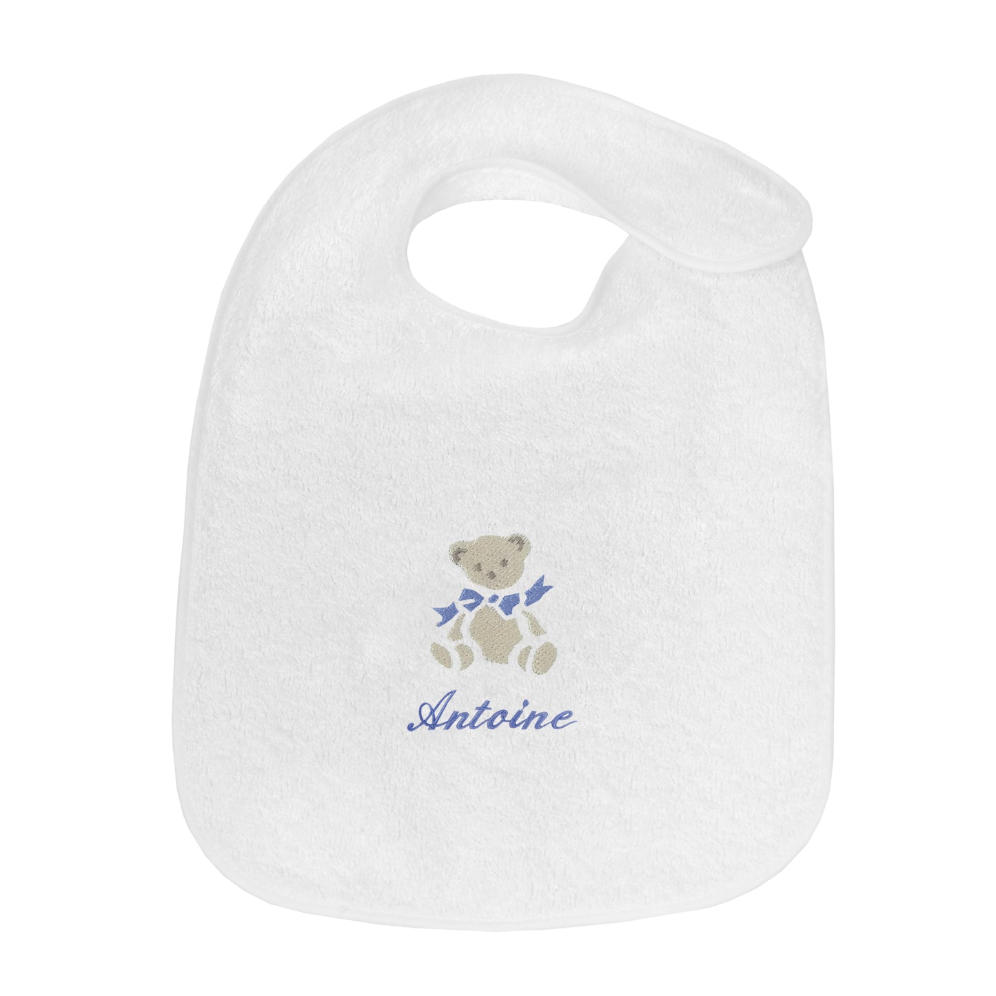 Bavoir Personnalisé Broderie Ours