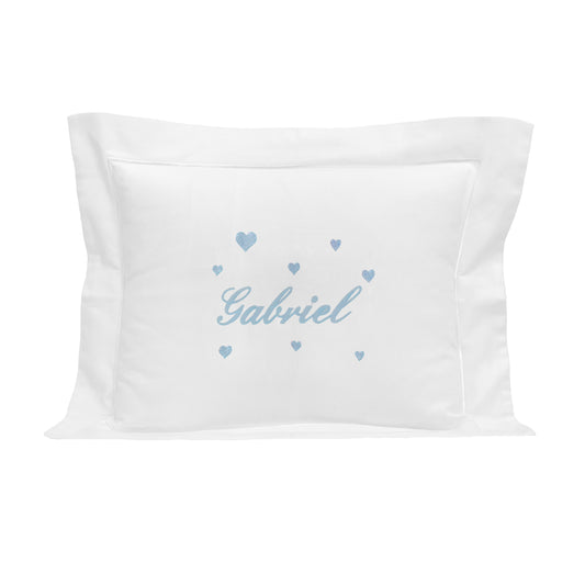 Coussin Brodé Coeur