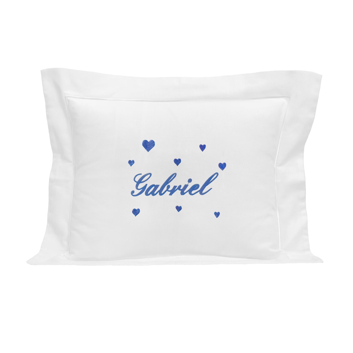 Coussin Brodé Coeur