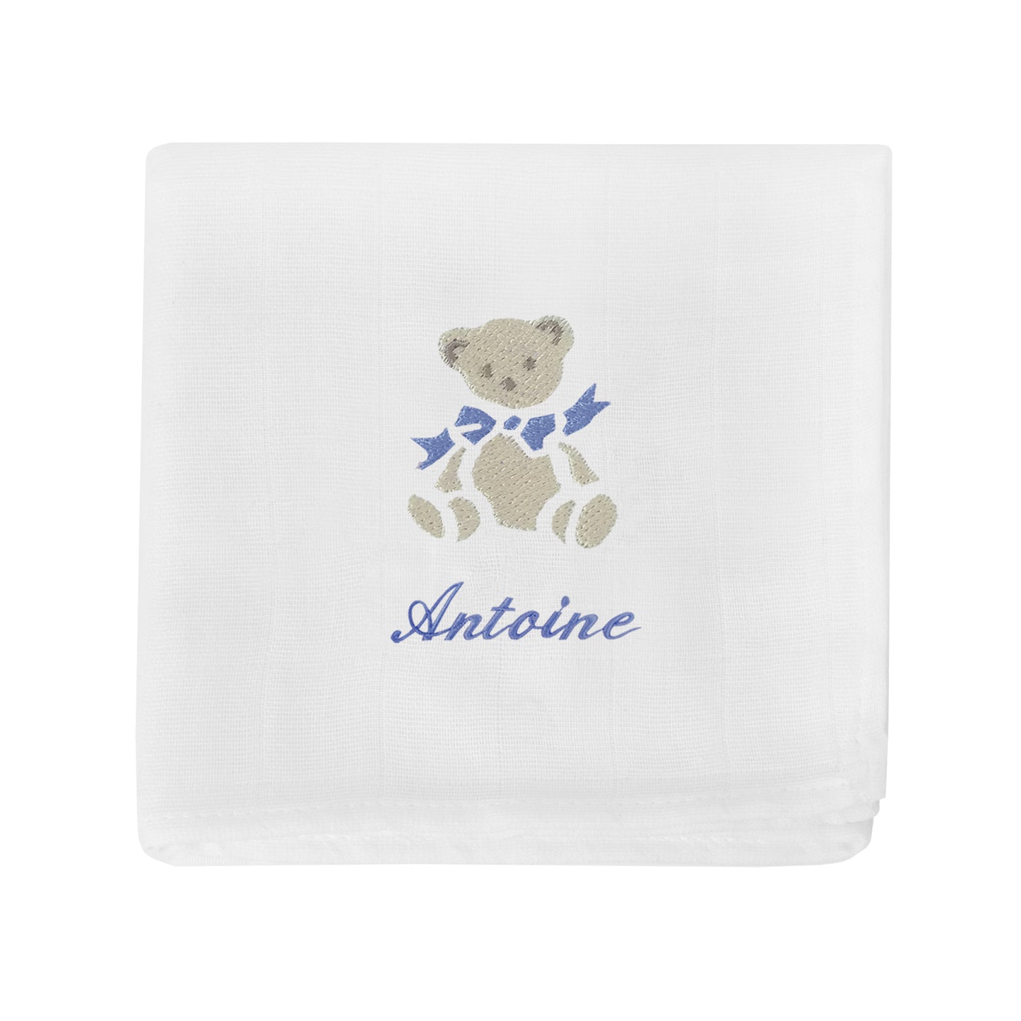Lange pour bébé Broderie Ours