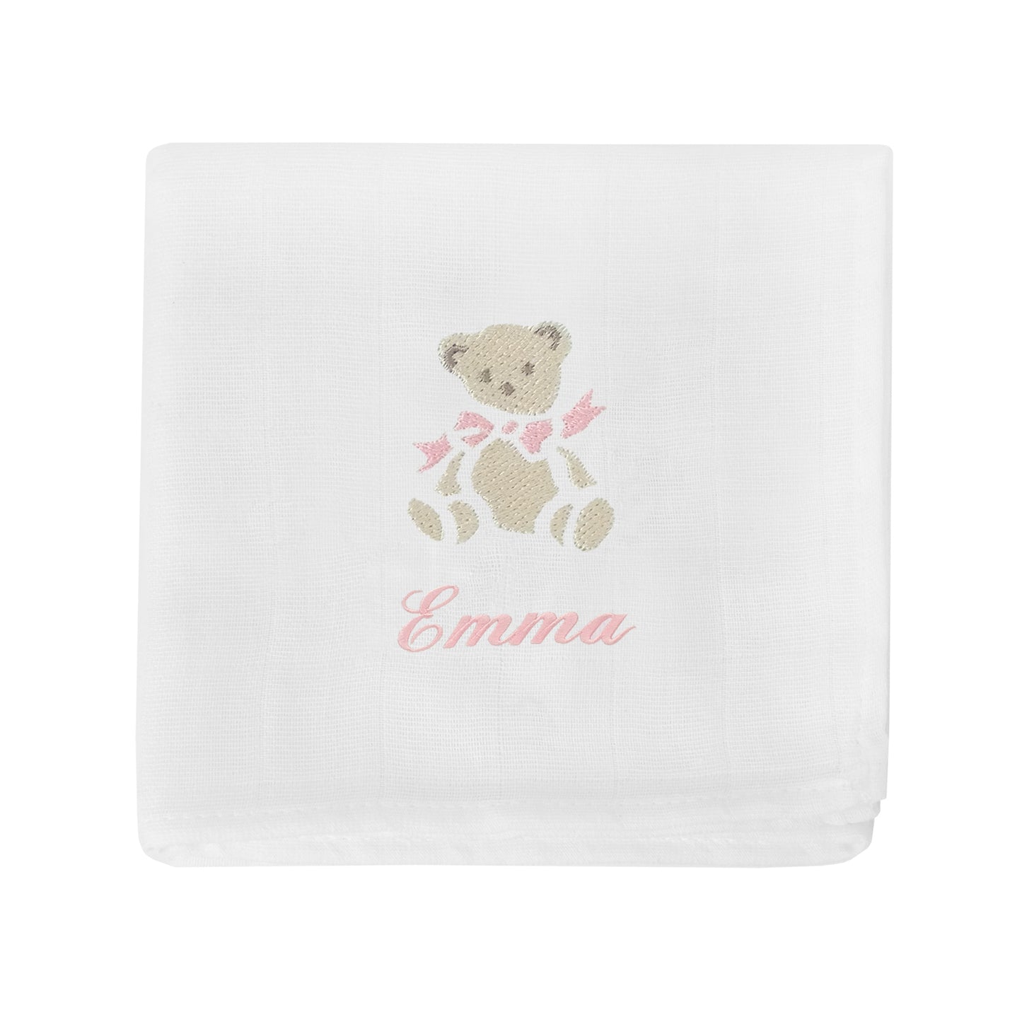 Lange pour bébé Broderie Ours