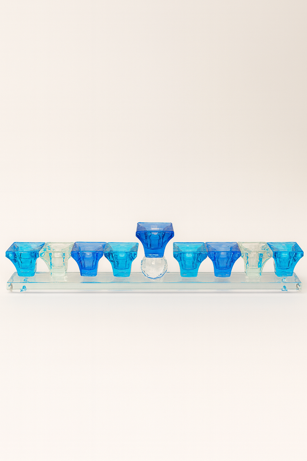 Hanoukia moderne bleu