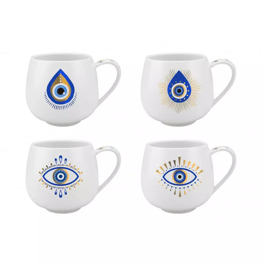 Mugs Yeux - Lot de 4
