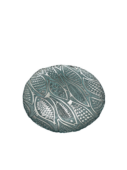 Grande Assiette de Présentation Motif Poissons