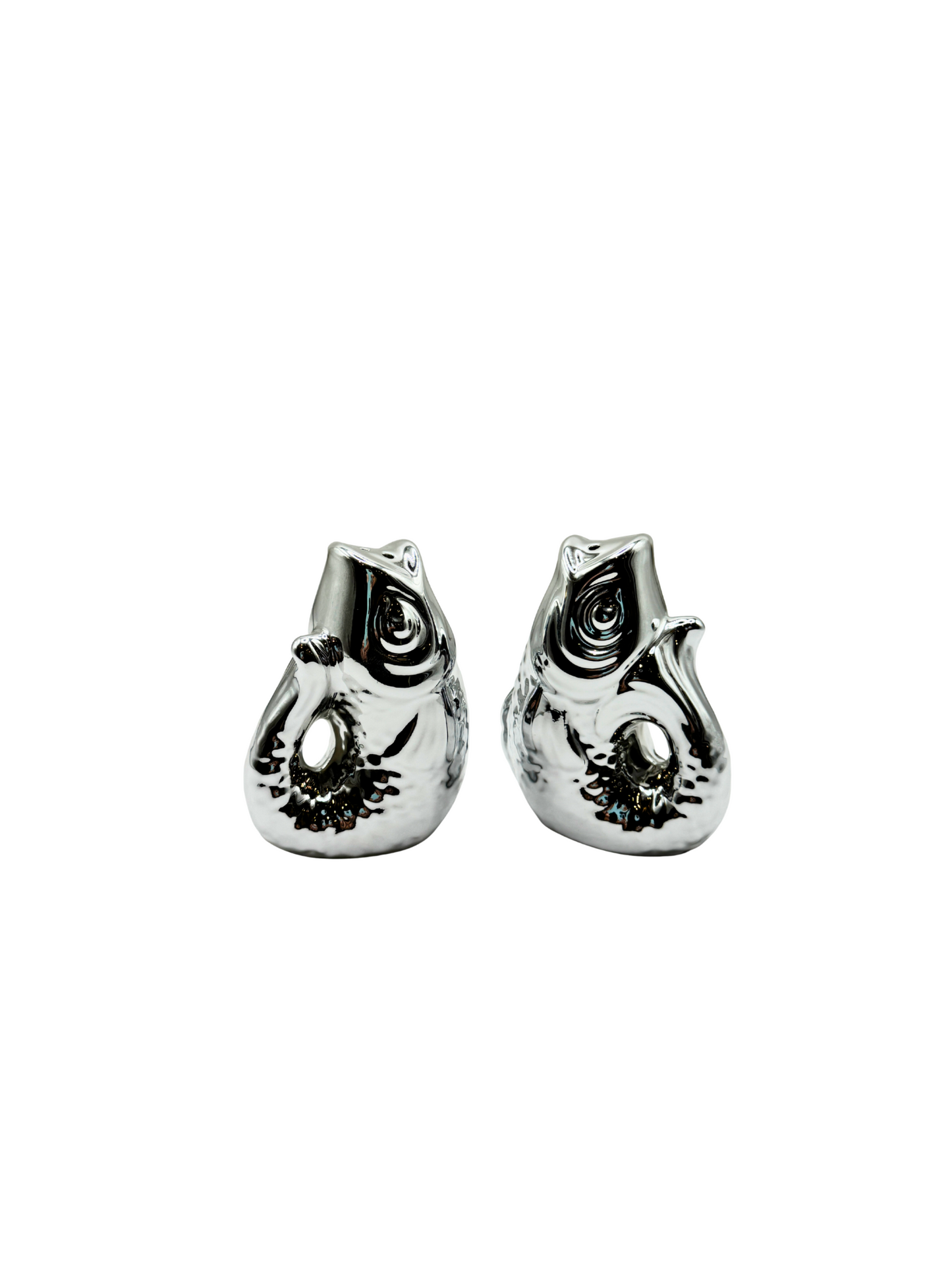 Salière & Poivrière Poisson Argenté