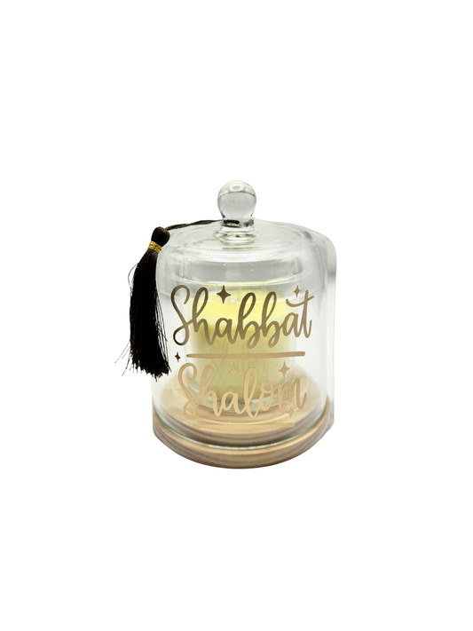 Coffret à Bougie "Shabbat Shalom"