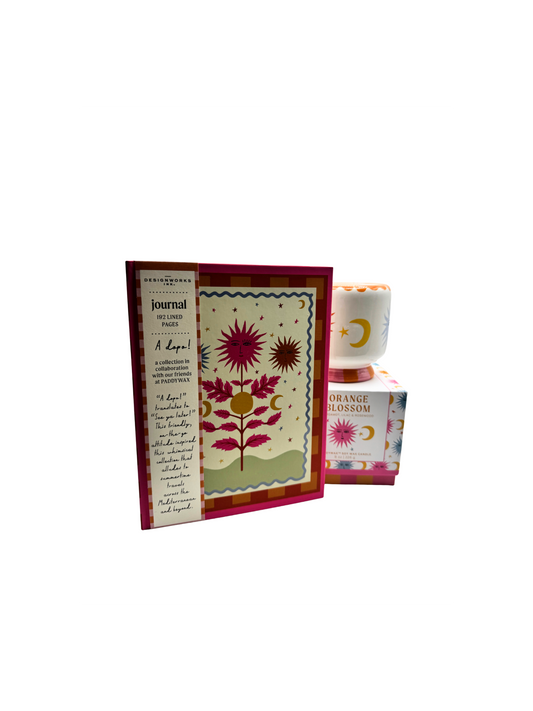 Carnet « A Dopo! » Motif Soleil
