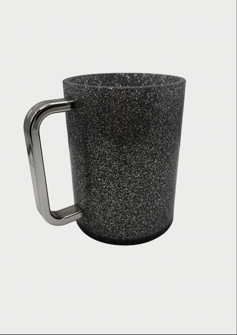 Kéli argenté à paillettes