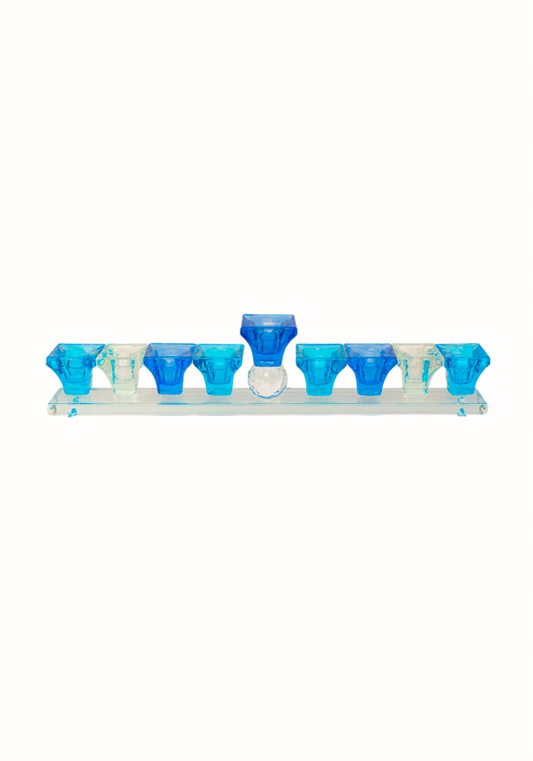 Hanoukia bleue moderne