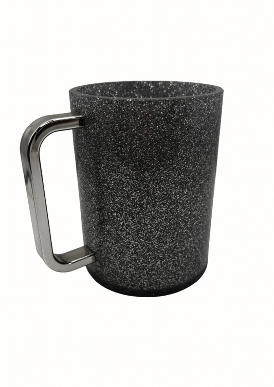 Kéli argenté à paillettes