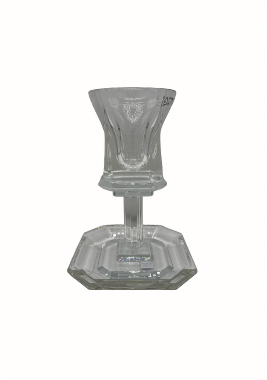 Verre de Kiddouch carré