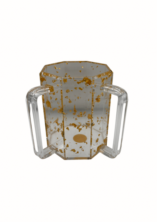 Kéli transparent et dorée