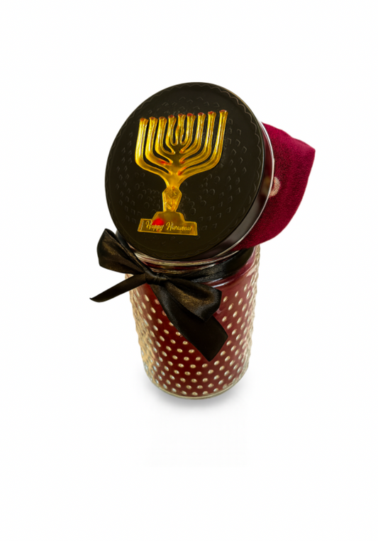 Gift Hanouka écharpe bordeaux