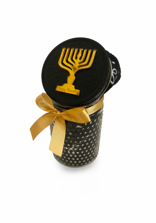 Gift Hanouka écharpe noire
