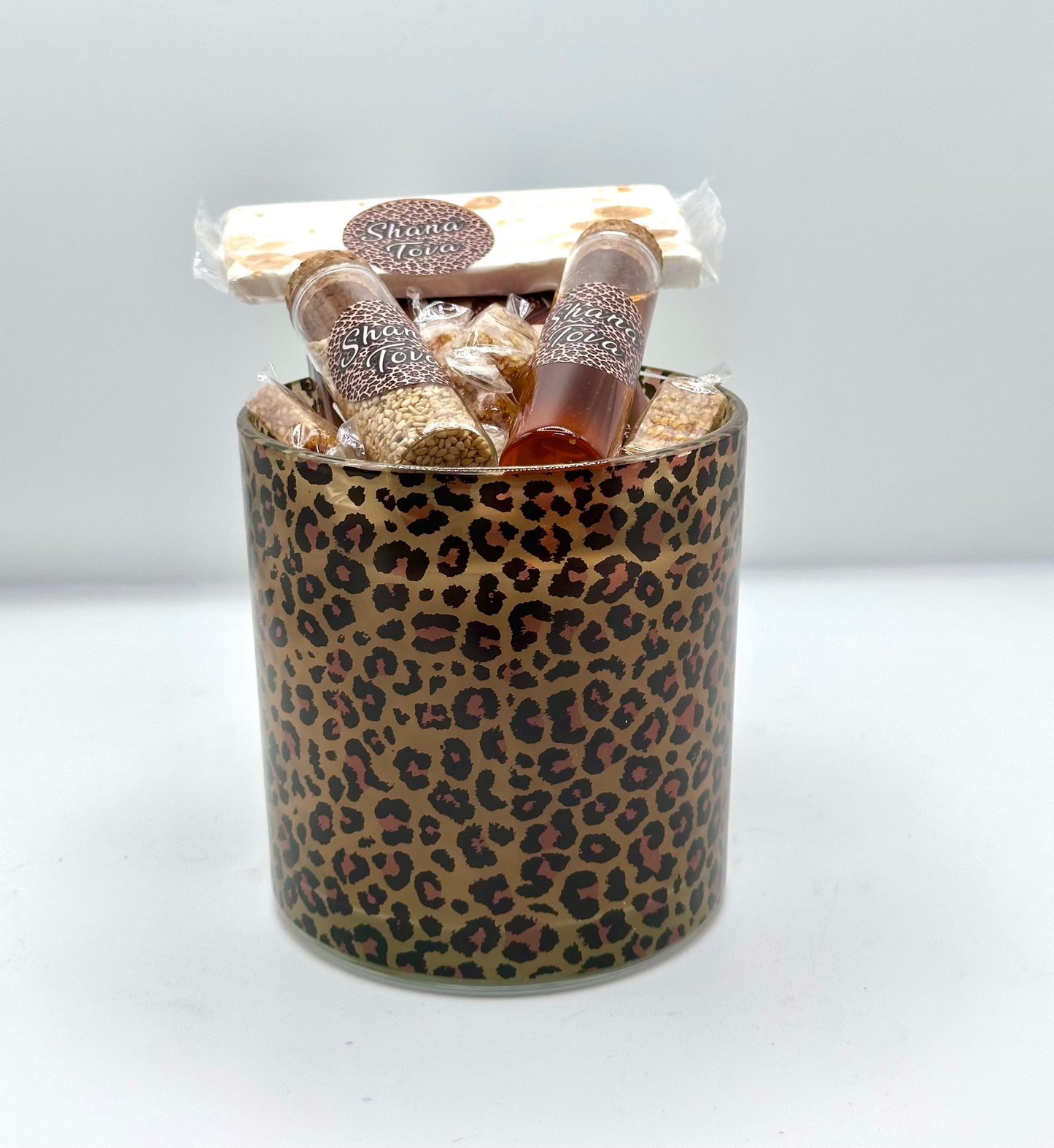 MODÈLE Candle Léopard