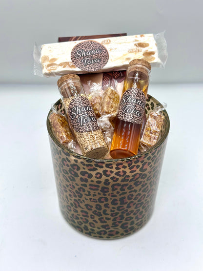 MODÈLE Candle Léopard