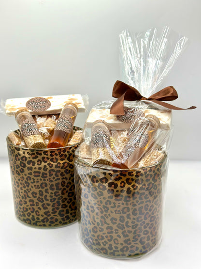 MODÈLE Candle Léopard