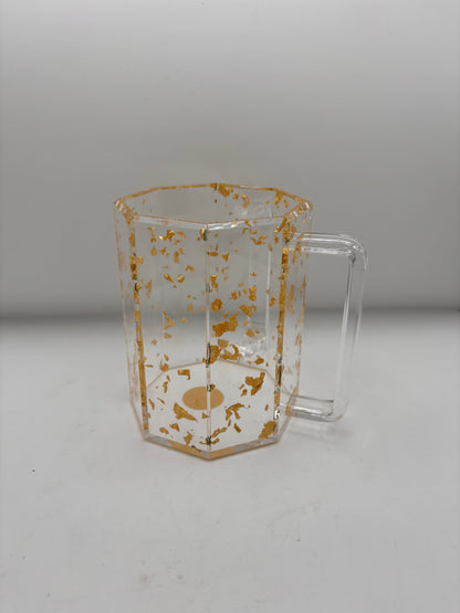 Kéli transparent et dorée